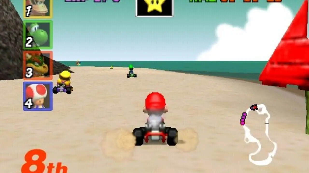 Mario Kart 64, screenshot 1 of 3