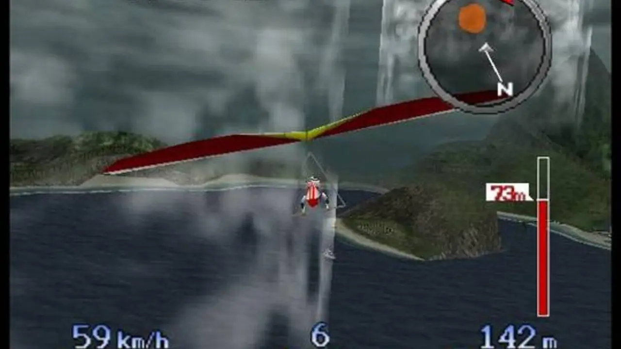 Pilotwings 64, screenshot 2 of 3
