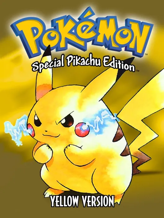 Pokémon Yellow cover art