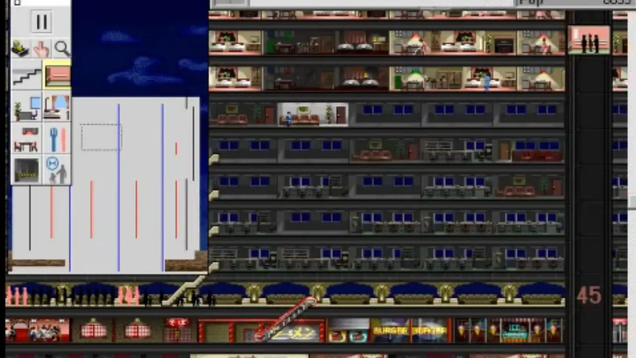 SimTower, screenshot 3 of 3
